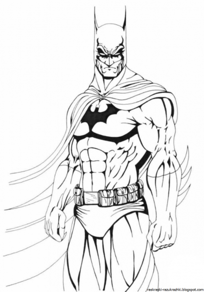 Лёгкие рисунки супергероев