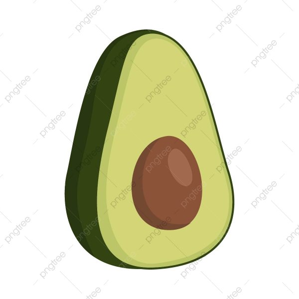 Авокадо для срисовки