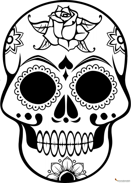 Мексиканские Раскрашенные черепа