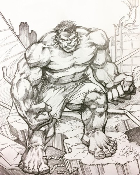 Халк карандашом