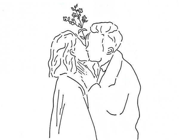 Влюбленные одной линией