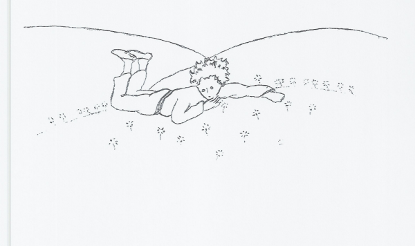 Маленький принц рисунки Экзюпери