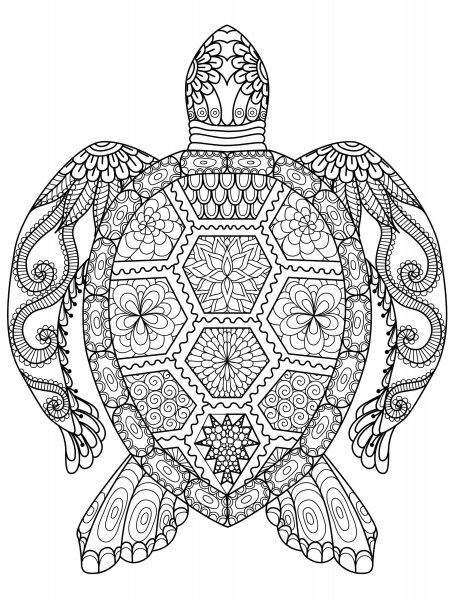 Мандалы для детей животные