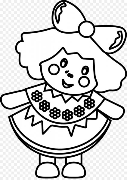 Куклы раскраски для девочек