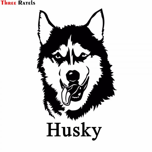 Наклейки хаски