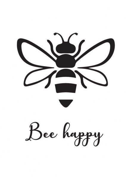 Стилизованная пчела