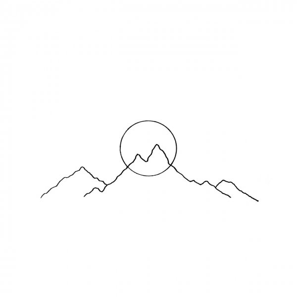 Горы одной линией