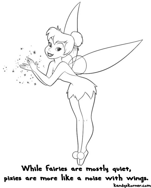 Тинкербелл Фея рисунок