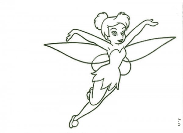 Фея Динь Динь рисунок