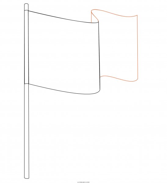 Флажок раскраска