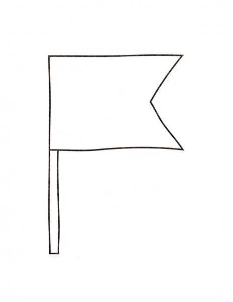 Флажок раскраска