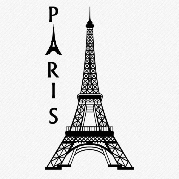 Эйфелева башня Париж вектор