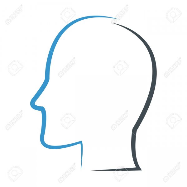 Человек в профиль