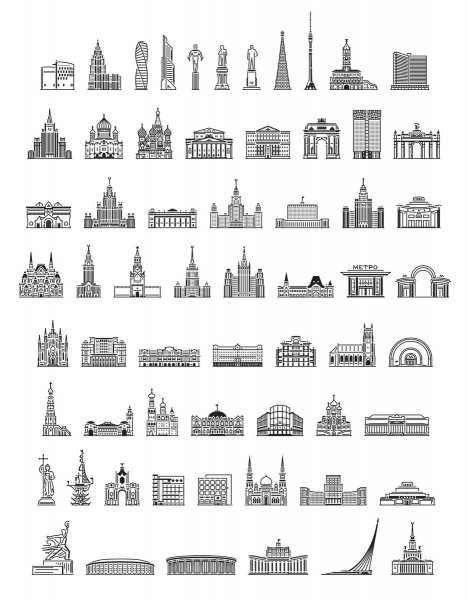 Архитектурные символы Москвы