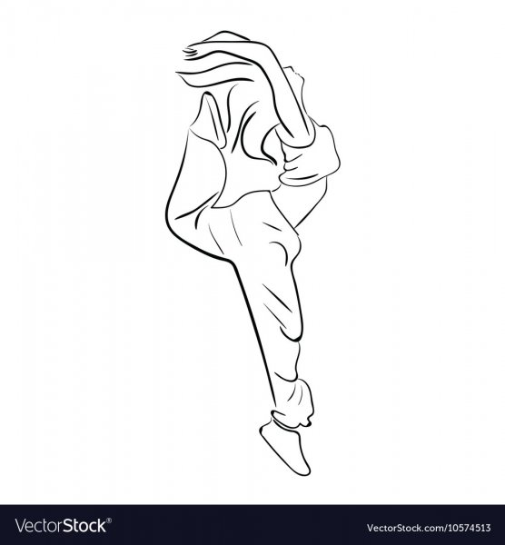 Нарисовать танцора