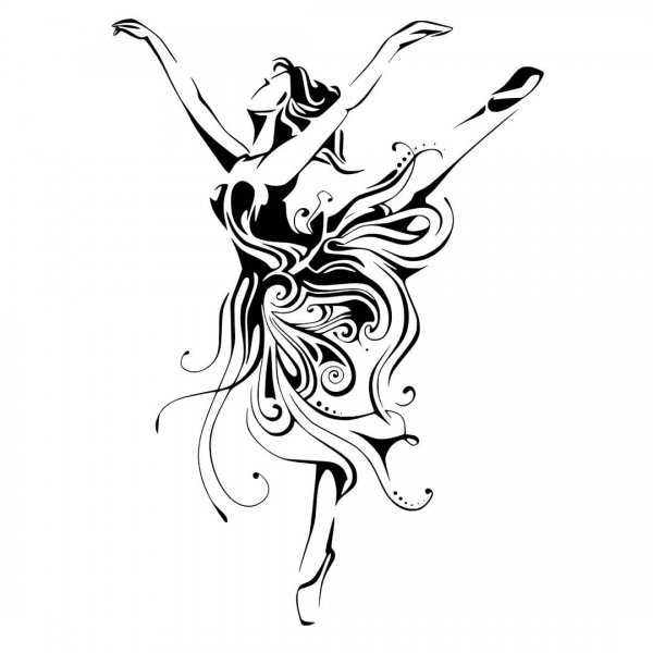 Стилизованная балерина