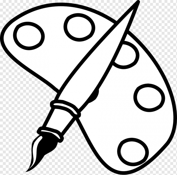 Палитра раскраска для детей