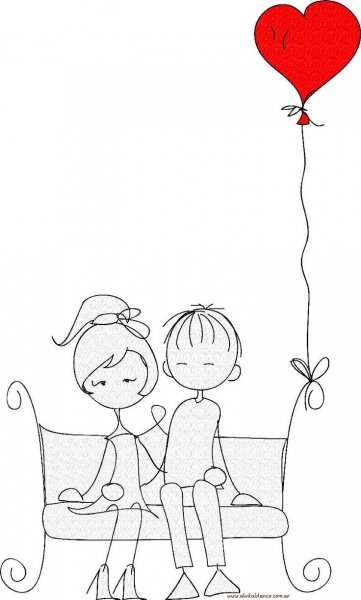 Влюбленные человечки