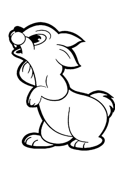 Трафареты мультяшных животных