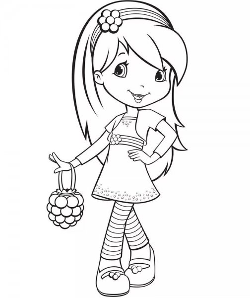 Кулла раскраска для детей