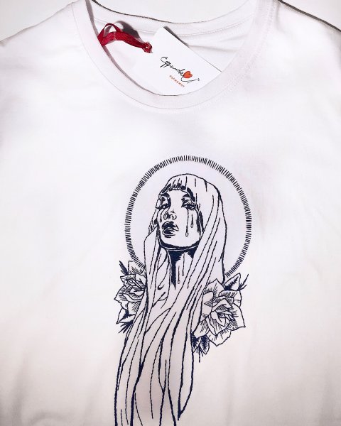 Эскизы для вышивки на футболке