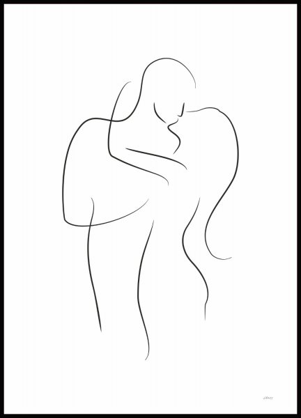 Наброски силуэтов