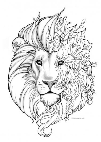 Раскраски птицы с узорами