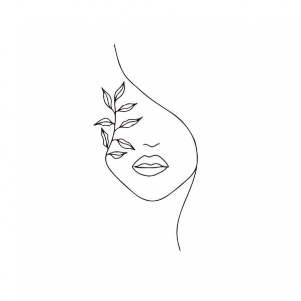 Очертание лица