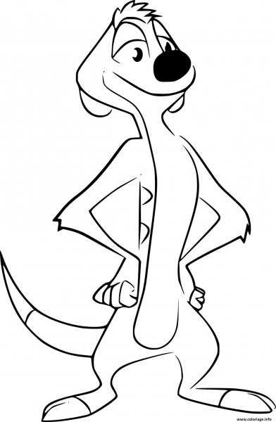 Тимон карандашом