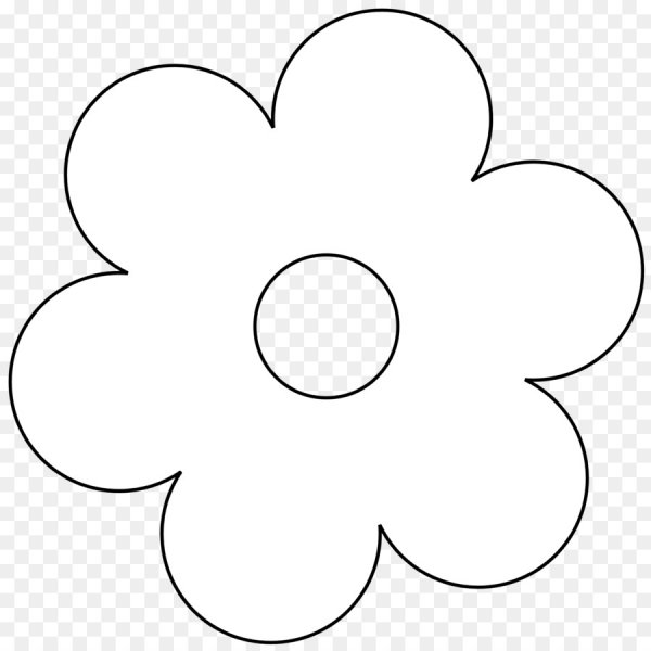 Цветок шаблон