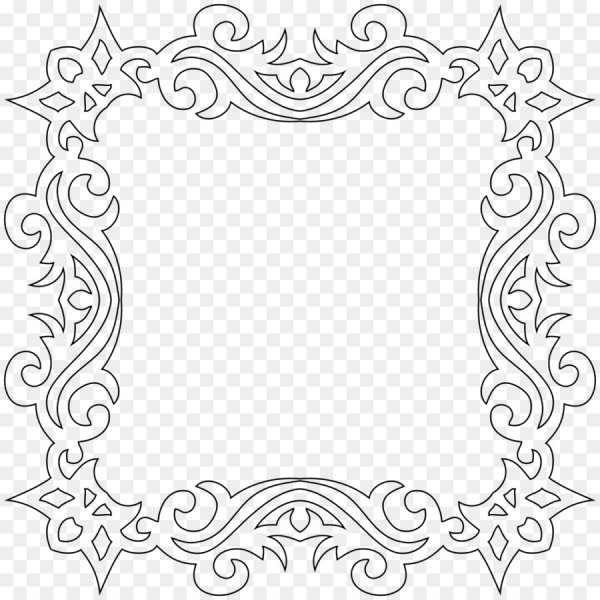 Ажурная рамка