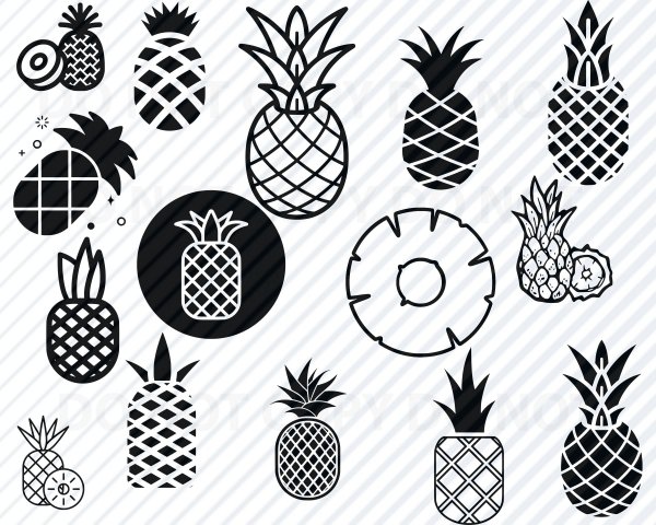 Ананас эскиз