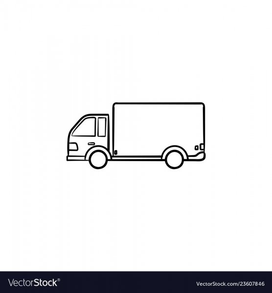 Доставка грузовик контур