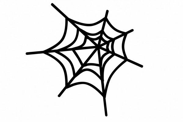 Паутина из бумаги на Хэллоуин