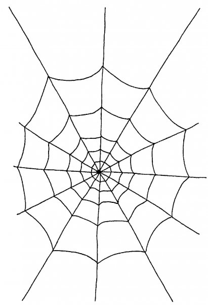 Нарисовать паутину