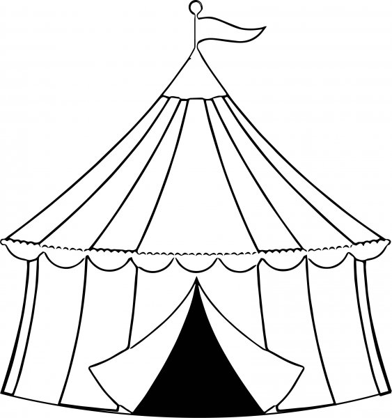 Нарисовать шатер