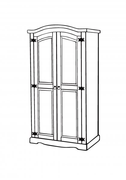 Шкаф раскраска