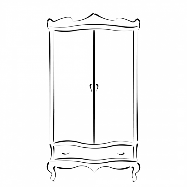 Нарисовать шкаф