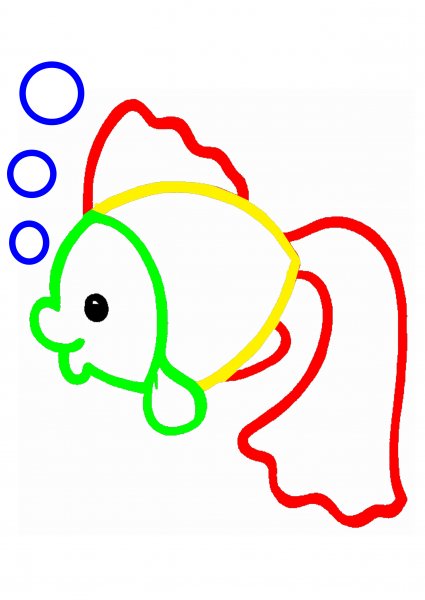 Цыпленок раскраска для малышей