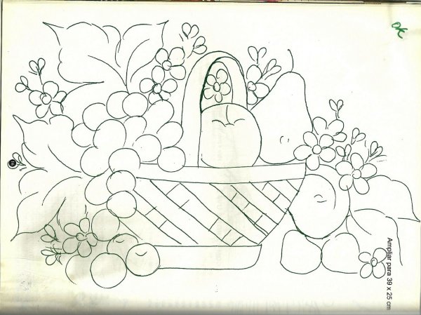 Натюрморт раскраска распечатать