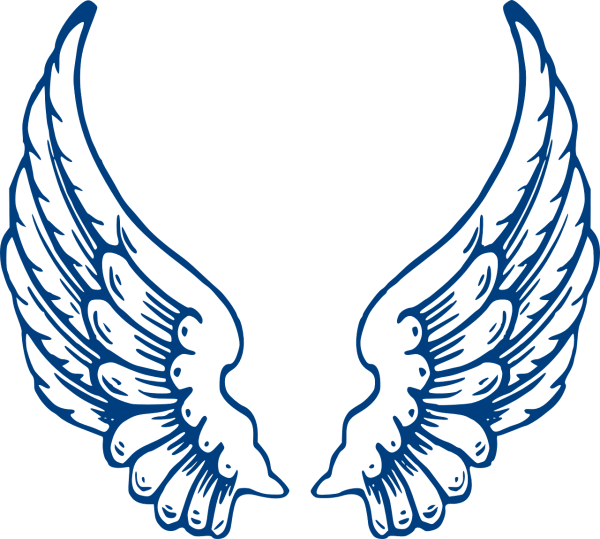 Крылья нарисованные