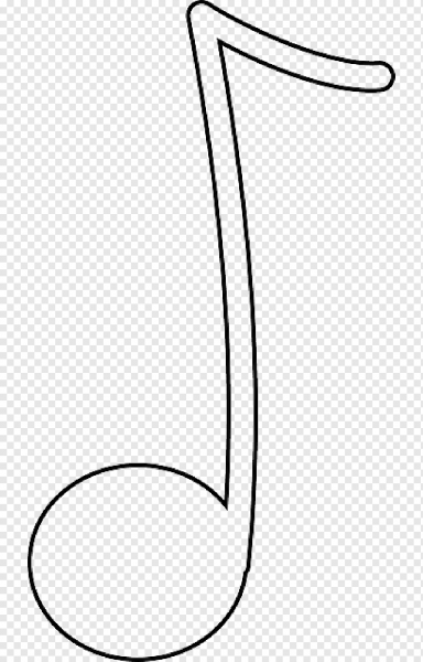 Раскраска музыкальные Ноты