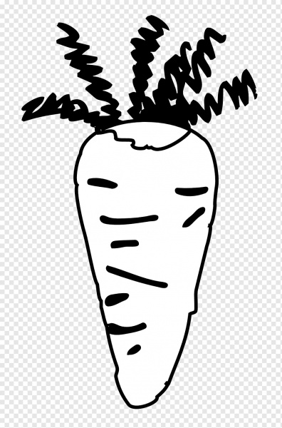 Морковка рисунок раскраска
