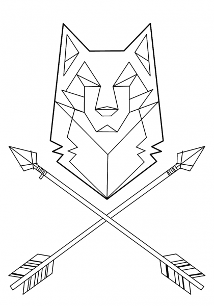 Тату геометрия эскизы