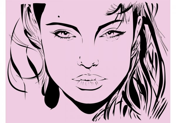 Портрет линиями