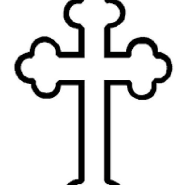 Крест для срисовки