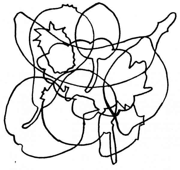 Контурные наложенные изображения