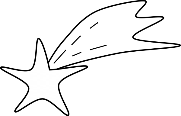 Звезда раскраска