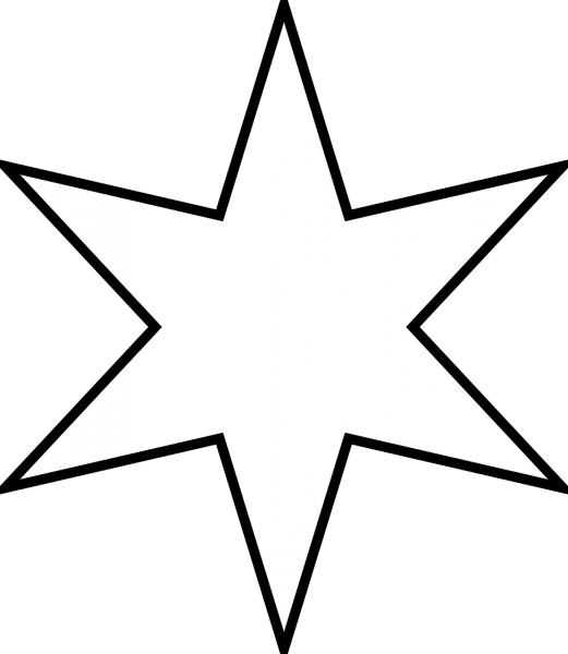 Шести звезда шестиконечная звезда