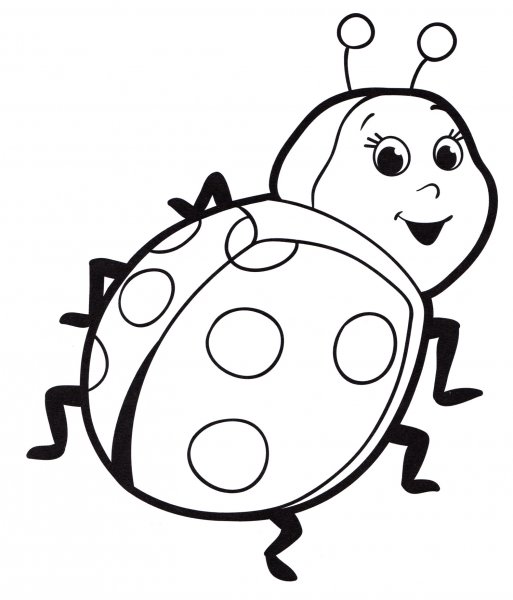 Раскраска божваякоровка